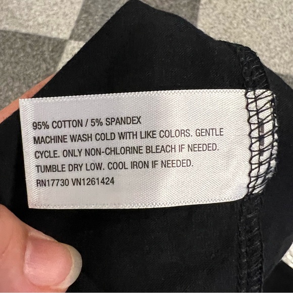 4/$20 NWT Wild Fable Long Sleeve Black Cropped Top Size XS - Picture 8 of 8